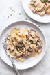 4 Cheese Ravioli with Wild Mushroom Sauce